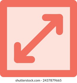 Arrow icon symbol vector image with color for element design