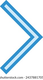 Arrow icon symbol vector image with color for element design