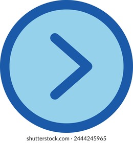 Arrow icon symbol vector image with color for element design