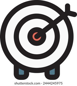 Símbolo de flecha Imagen de Vector con color para el diseño de elementos