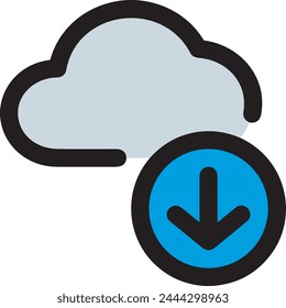 Arrow icon symbol vector image with color for element design