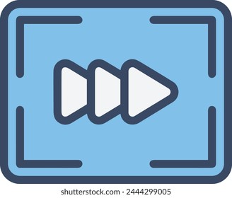 Arrow icon symbol vector image with color for element design