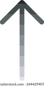 Símbolo de flecha Imagen de Vector con color para el diseño de elementos