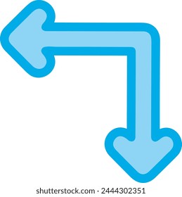 Símbolo de flecha Imagen de Vector con color para el diseño de elementos