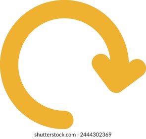 Arrow icon symbol vector image with color for element design