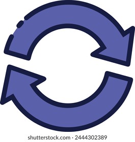 Arrow icon symbol vector image with color for element design