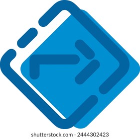 Símbolo de flecha Imagen de Vector con color para el diseño de elementos