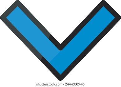 Arrow icon symbol vector image with color for element design