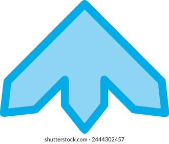 Arrow icon symbol vector image with color for element design
