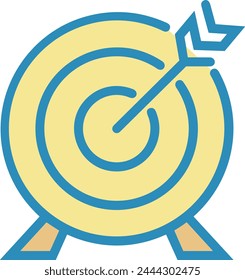 Arrow icon symbol vector image with color for element design
