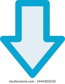 Símbolo de flecha Imagen de Vector con color para el diseño de elementos
