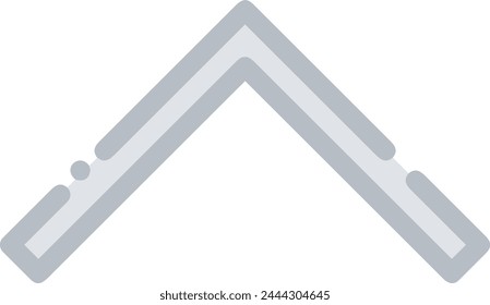 Arrow icon symbol vector image with color for element design