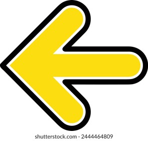Símbolo de flecha Imagen de Vector con color para el diseño de elementos