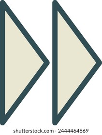 Arrow icon symbol vector image with color for element design