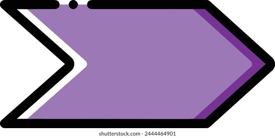Arrow icon symbol vector image with color for element design