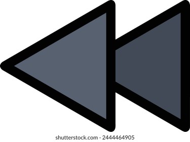 Símbolo de flecha Imagen de Vector con color para el diseño de elementos