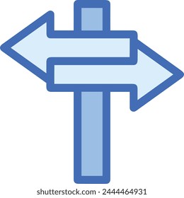 Arrow icon symbol vector image with color for element design