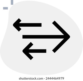 Símbolo de flecha Imagen de Vector con color para el diseño de elementos