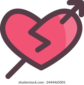 Símbolo de flecha Imagen de Vector con color para el diseño de elementos