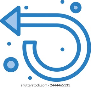 Símbolo de flecha Imagen de Vector con color para el diseño de elementos