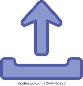 Símbolo de flecha Imagen de Vector con color para el diseño de elementos