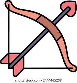Arrow icon symbol vector image with color for element design