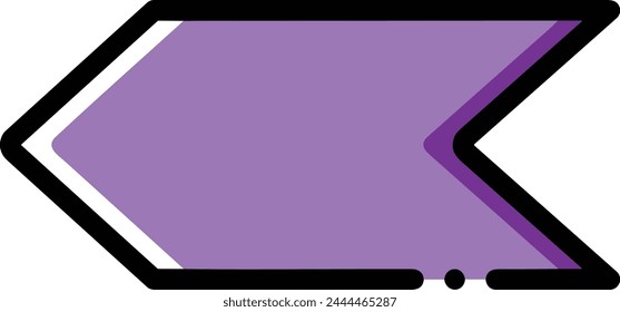 Arrow icon symbol vector image with color for element design