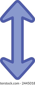 Pfeilsymbol Symbol Vektorgrafik Bild mit Farbe für Elementdesign