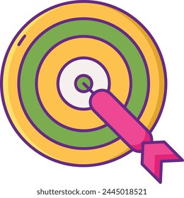 Símbolo de flecha Imagen de Vector con color para el diseño de elementos