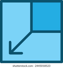 Arrow icon symbol vector image with color for element design