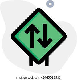 Arrow icon symbol vector image with color for element design