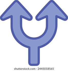 Pfeilsymbol Symbol Vektorgrafik Bild mit Farbe für Elementdesign