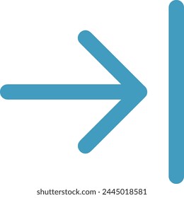 Símbolo de flecha Imagen de Vector con color para el diseño de elementos