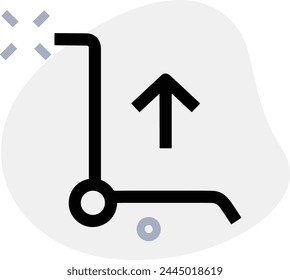 Símbolo de flecha Imagen de Vector con color para el diseño de elementos