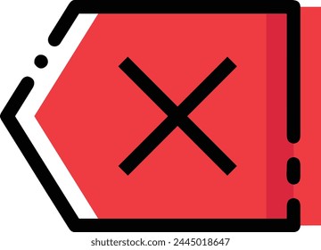 Símbolo de flecha Imagen de Vector con color para el diseño de elementos