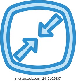 Arrow icon symbol vector image with color for element design