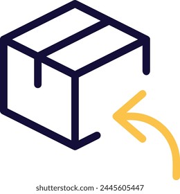 Arrow icon symbol vector image with color for element design