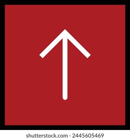 Arrow icon symbol vector image with color for element design