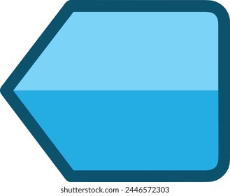 Arrow icon symbol vector image with color for element design