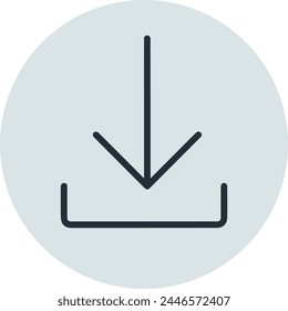 Arrow icon symbol vector image with color for element design