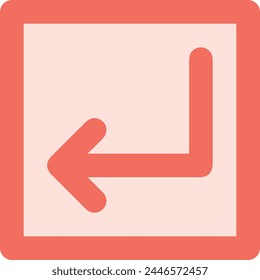 Arrow icon symbol vector image with color for element design