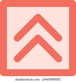 Arrow icon symbol vector image with color for element design