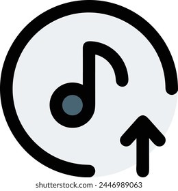 Arrow icon symbol vector image with color for element design