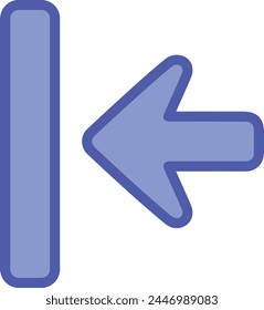 Arrow icon symbol vector image with color for element design