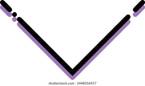 Arrow icon symbol vector image with color for element design