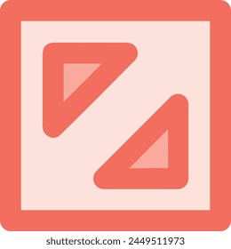 Arrow icon symbol vector image with color for element design