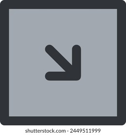 Arrow icon symbol vector image with color for element design