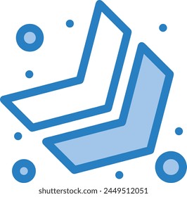 Símbolo de flecha Imagen de Vector con color para el diseño de elementos