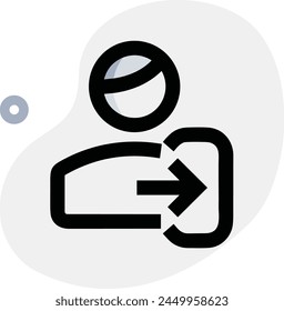 Arrow icon symbol vector image with color for element design