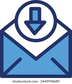 Símbolo de flecha Imagen de Vector con color para el diseño de elementos